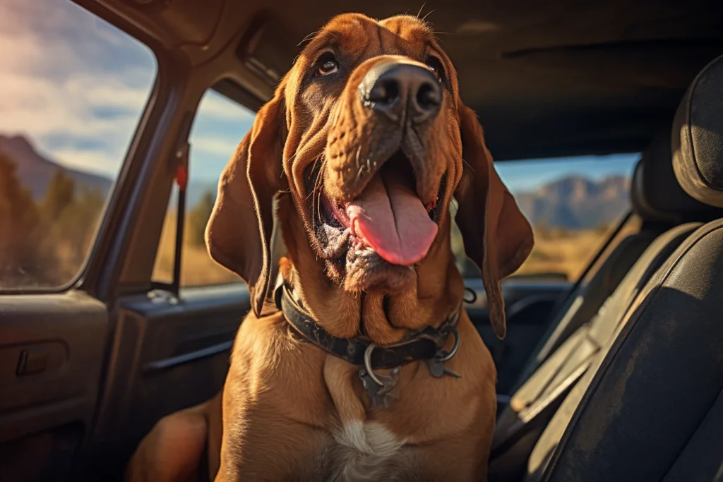 Subaru Forester Dog Safety Belt for Bloodhounds