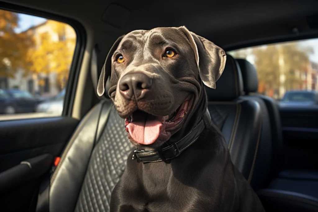 Nissan Frontier Back Seat Cover for Cane Corso